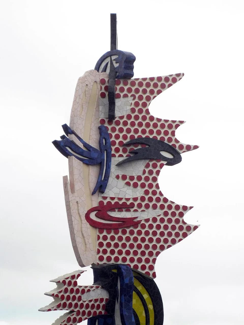 Roy Lichtenstein - This is a photo of public art indexed in the cataloge Art Públic of Barcelona (Spain) under the code number