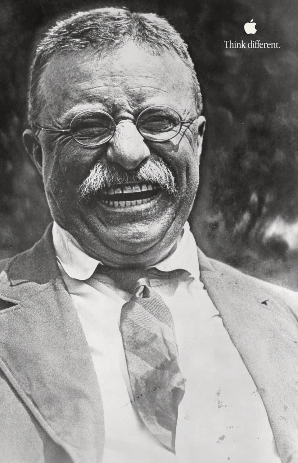Theodore Roosevelt - One of the many Apple Think Different posters