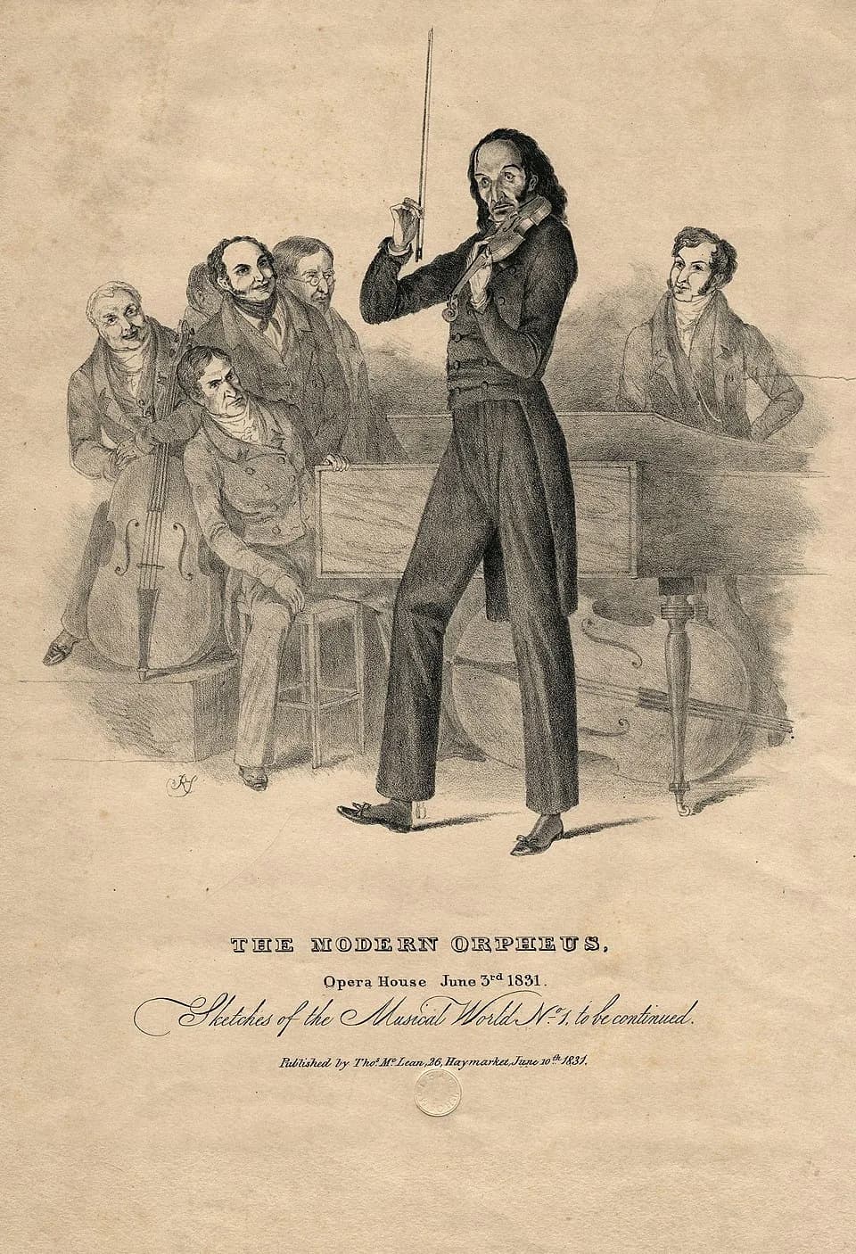 Niccolò Paganini - Nicolo Paganini, by Richard James Lane (died 1872), published 1831. See source website for additional information.

This set of images was gathered by User:Dcoetzee from the Nationa
