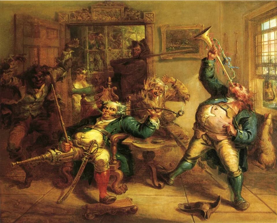 Washington Irving - Antony Van Corlear Brought Into the Presence of Peter Stuyvesant.
