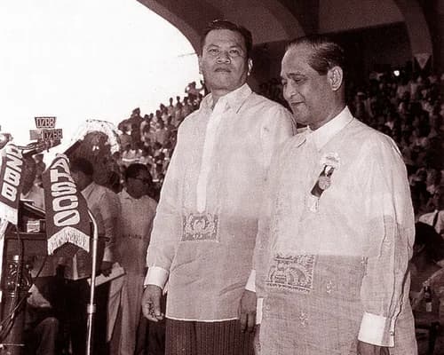 Ramon Magsaysay - Ramon Magsaysay and Carlos P. Garcia