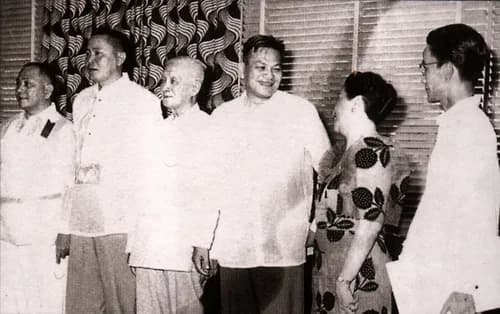 Ramon Magsaysay - One of the last pictures of President Magsaysay