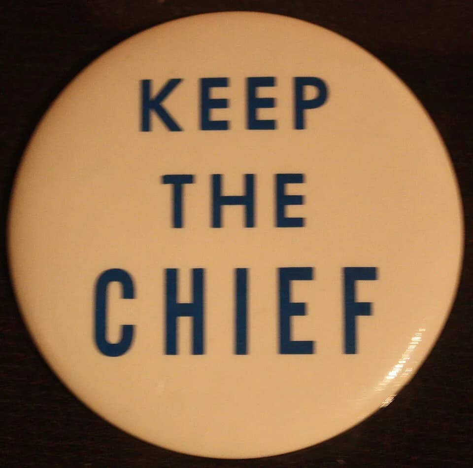 John Diefenbaker - Campaign button for John Diefenbaker, most likely 1962 or after