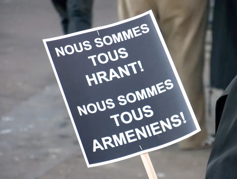 Hrant Dink - Affiche en honneur de Dink