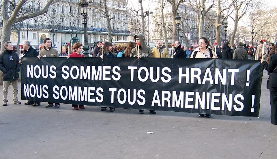 Hrant Dink - Affiche marche silencieuse Dink