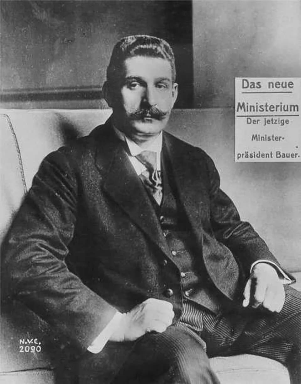 Gustav Bauer - Gustav Bauer- Chancellor of Germany from 1919 to 1920