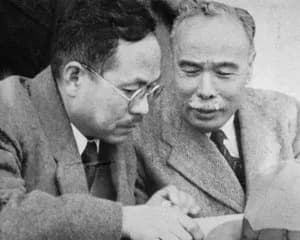 Park Hon-young - 1946.2 Pak Hon-Yong and Lyuh Woon-Hyung.