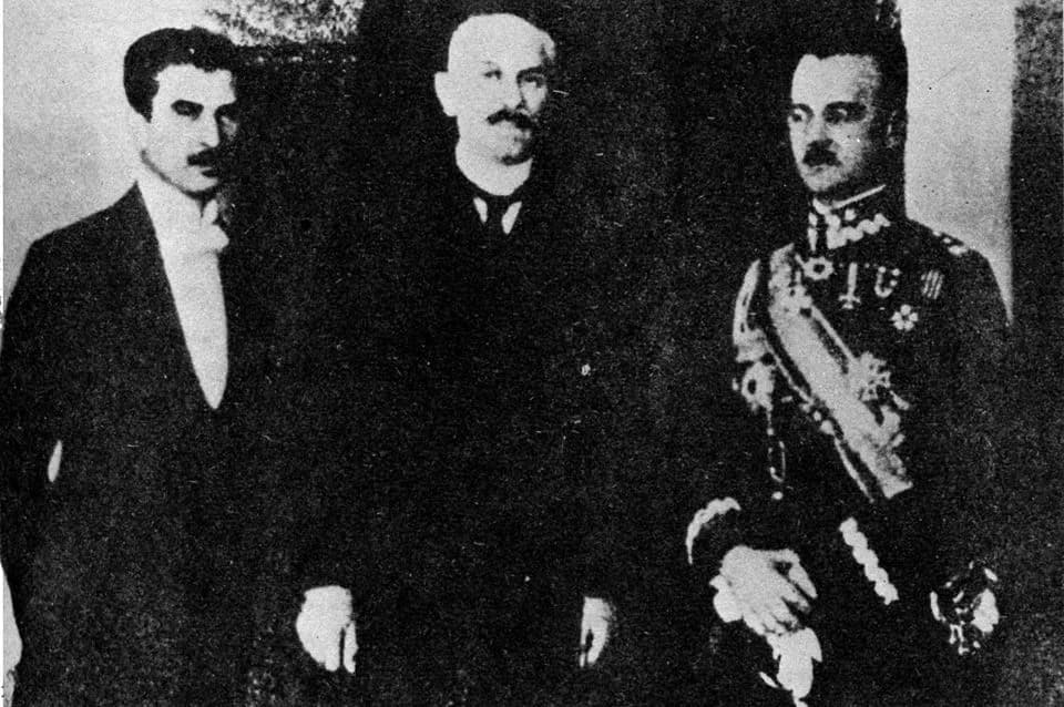 Władysław Sikorski - Maciej Rataj, Stanisław Wojciechowski, Władysław Sikorski