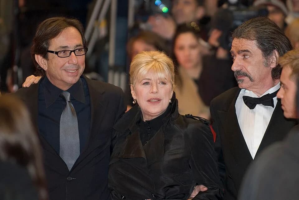 Marianne Faithfull - From left to right, Sam Garbarski, Marianne Faithfull, Miki Manojlović and Kevin Bishop at the premiere of Irina Palm, at the 2007 Berlin International Film Festival.