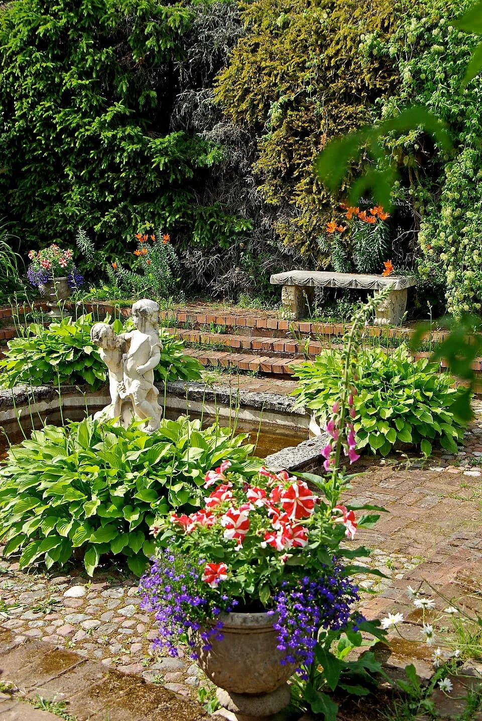 Axel Munthe - Hildasholm garden in Sweden.