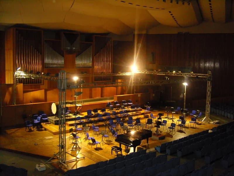 Nino Rota - Bari, Auditorium Nino Rota, Interno.