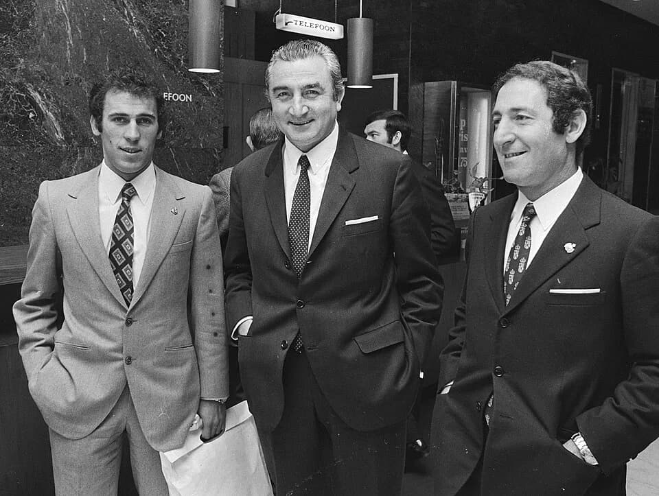 Paco Gento - Real Madrid bezoekt het Evoluon in Eindhoven
