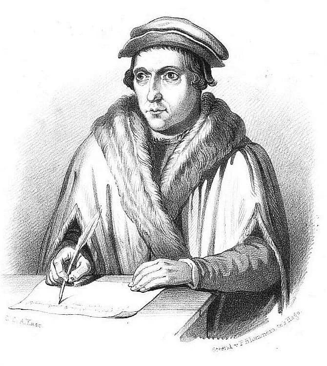 Juan Luis Vives - Image from book in the public domain.