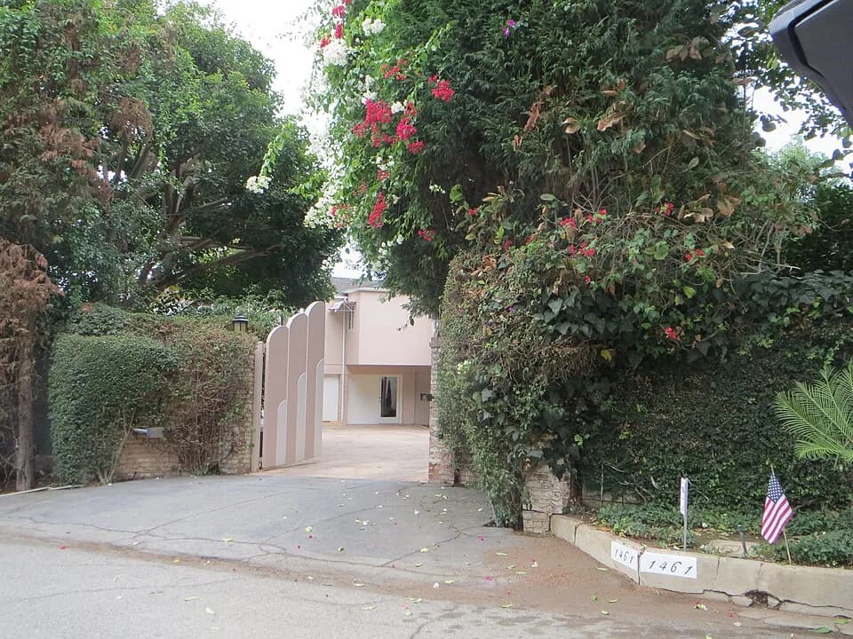 Vicki Baum - 1461 Amalfi Drive Pacific Palisades, former home of Vicki Baum