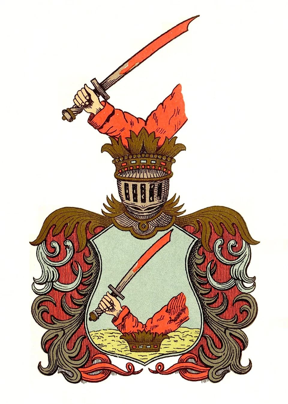 János Arany - Coat of arms of family Arany from 1634