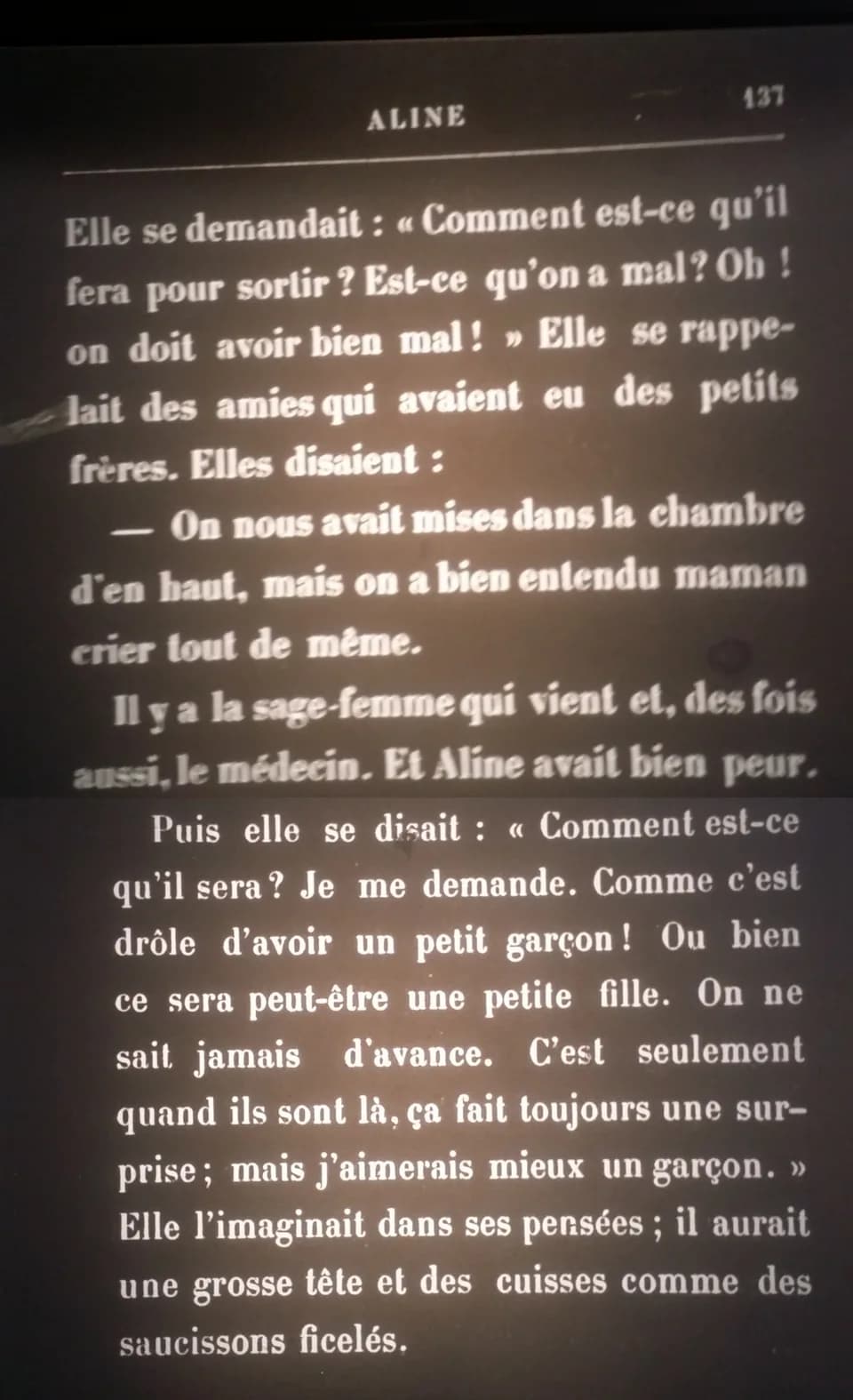 Charles Ferdinand Ramuz - Aline page 137