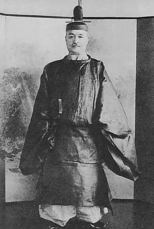 Katsura Tarō - Taro Katsura wearing Sokutai