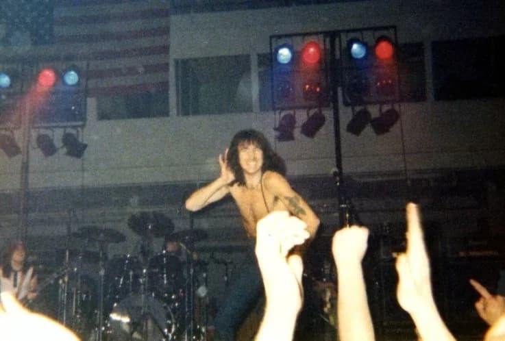 Bon Scott - AC/DC with Bon Scott.