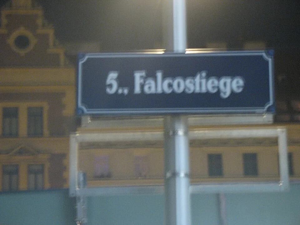 Falco - Falco-Stiege in Wien-Margareten