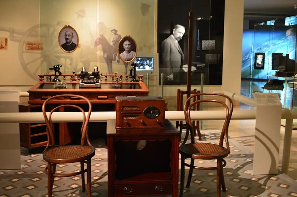 Venustiano Carranza - Elements from the former office of Venustiano Carranza at the Museo del Noreste in Monterrey, Mexico