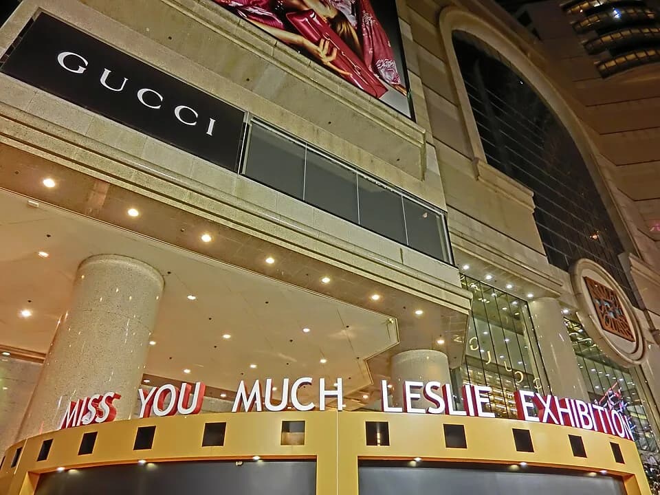 Leslie Cheung - Miss You Much Leslie Exhibition 2013 in Times Square, Causeway Bay, Hong Kong