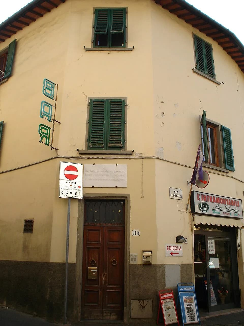 Gino Bartali - Casa Natale di Gino Bartali a Ponte a Ema (Firenze)