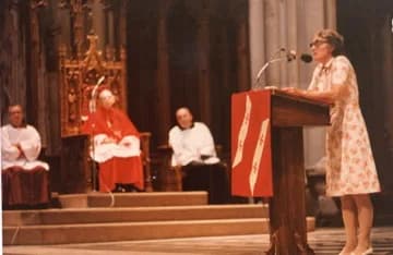 Elisabeth Kübler-Ross - Elisabeth Kubler-Ross speech attended by Cardinal Terence Cooke