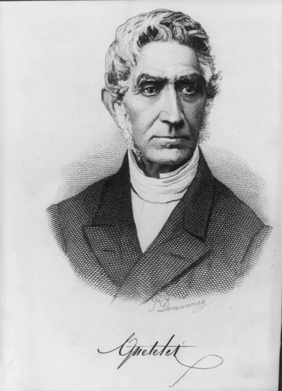 Adolphe Quetelet - Title: Lambert Adolphe Jacques Quetelet [1796-1874 h/s, (7)]
Abstract/medium: 1 print : steel engraving.