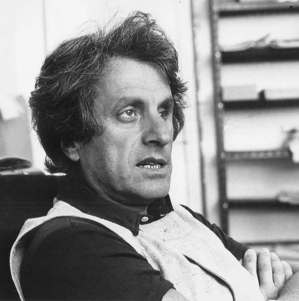 Iannis Xenakis - Iannis Xenakis in his studio in Paris