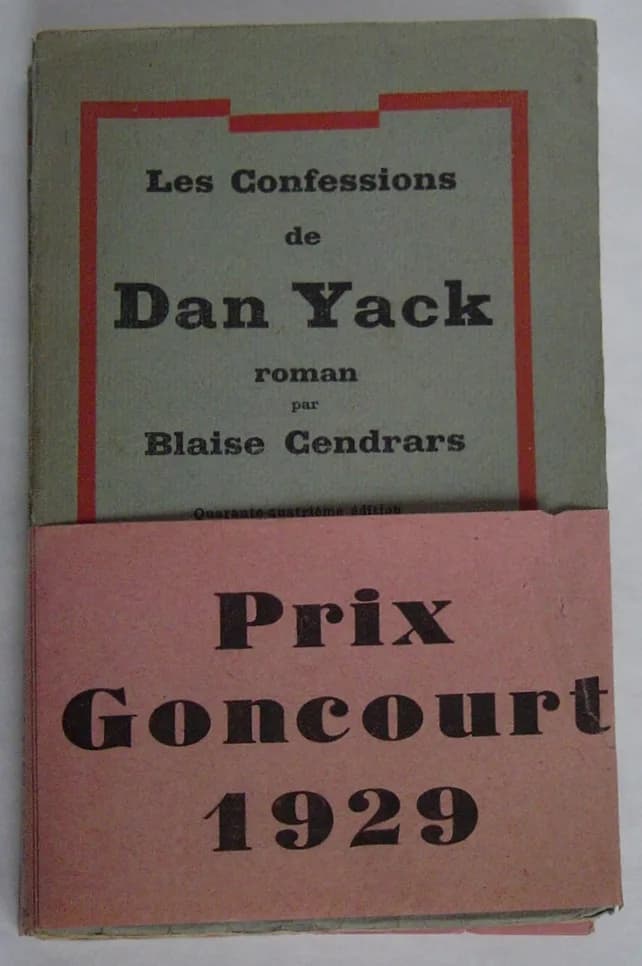 Blaise Meliani - Couverture de l'édition originale de Dan Yack avec la bande imprimée pour le Goncourt... qu'il n'aura pas.
Image de Jérôme Duby. Utilisation libre pour tout article sur ou concernant 