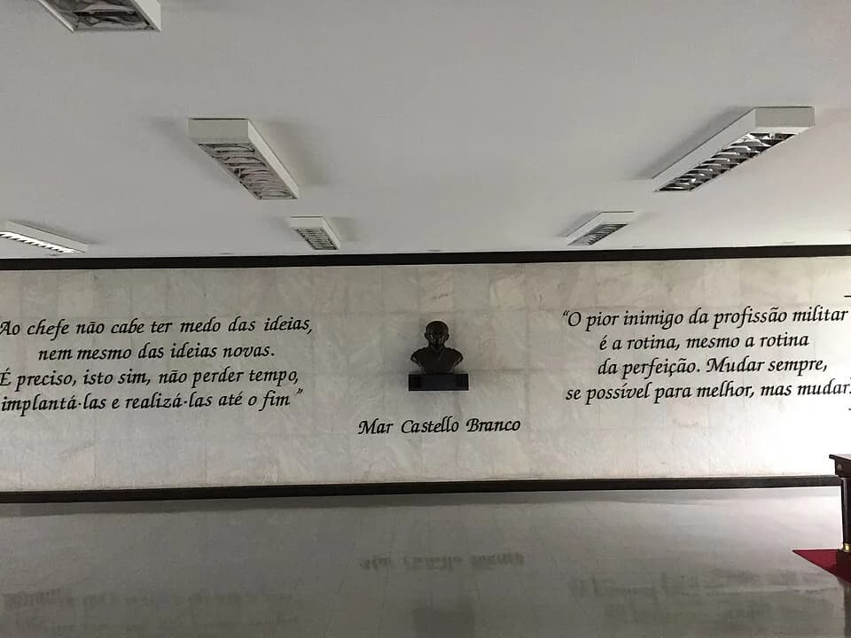 Humberto Castelo Branco - Tribute to Marshall Humberto de Alencar Castello Branco, former Brazilian President, in Brazilian Army HQ, Brasília.
