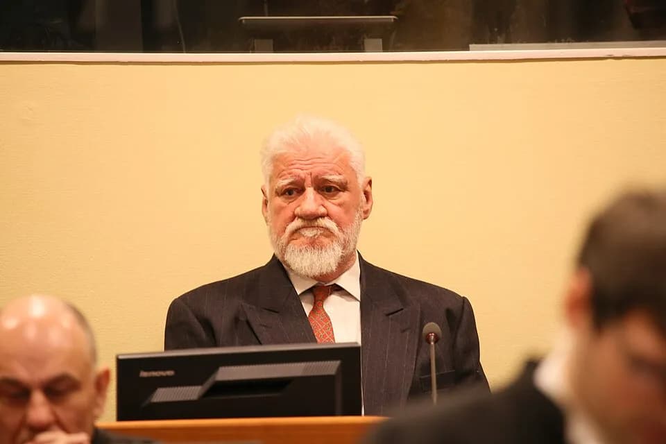 Slobodan Praljak - Slobodan Praljak, one of the six Defence appellants in the Prlić case, at the Appeals Judgement.