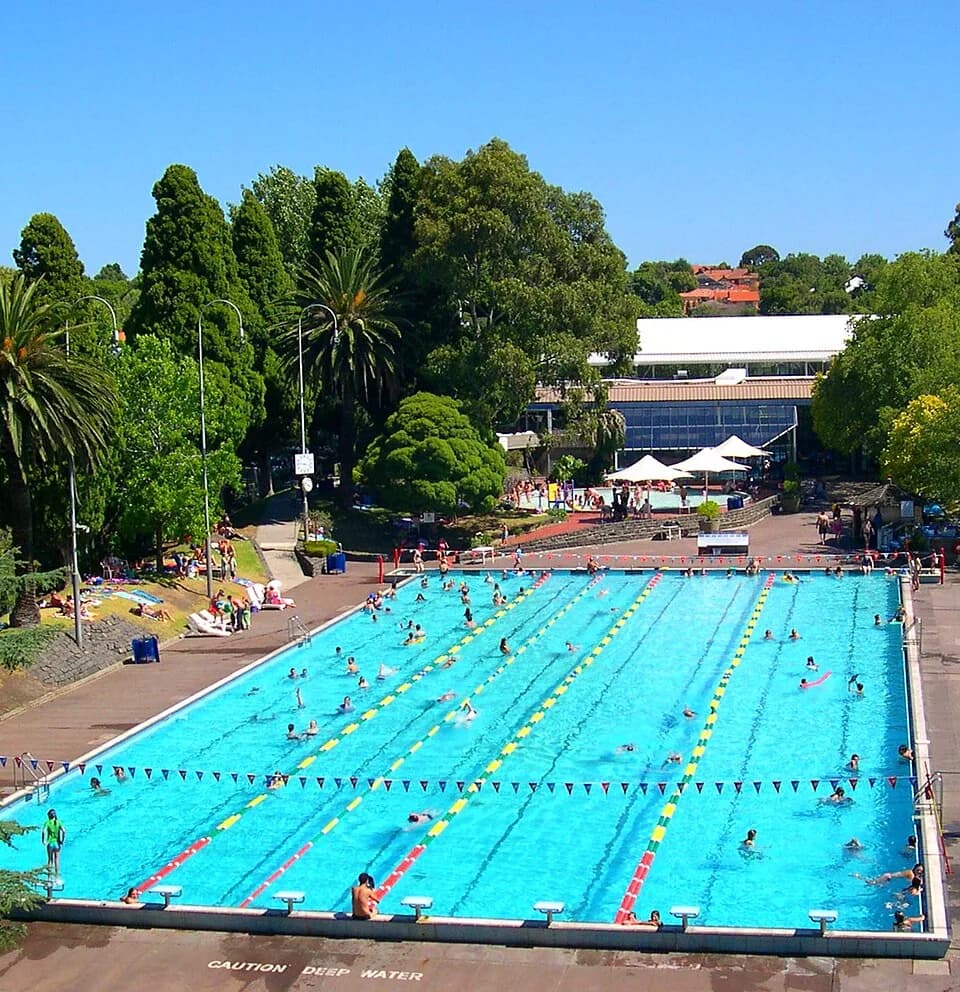 Harold Holt - Harold Holt Swim Centre, Glen Iris, Melbourne.