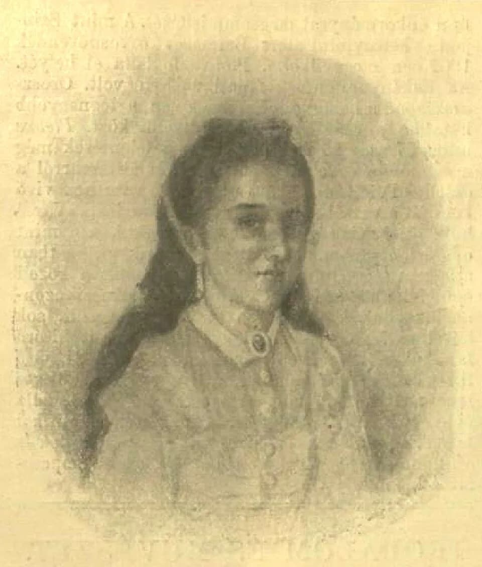 Mór Jókai - Róza Jókai. Graphic by Mór Jókai.