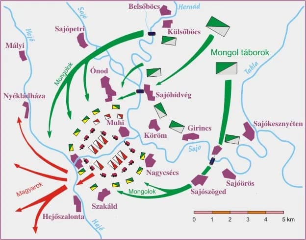 Béla IV of Hungary - Battle of Muhi.jpg