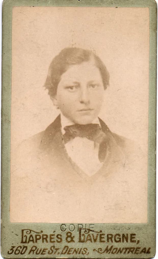 Louis Riel - Louis Riel, 1858 (age 14)