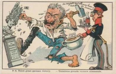 Erich von Falkenhayn - Guerre 14-18-Humour 6-Troisième grande victoire allemande.JPG