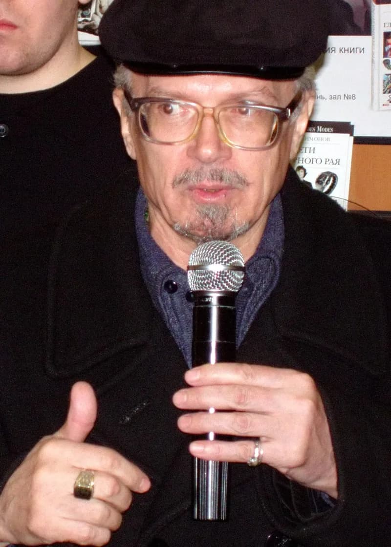 Eduard Limonov - Eduard Limonov on presentation of his book «Дети гламурного рая»