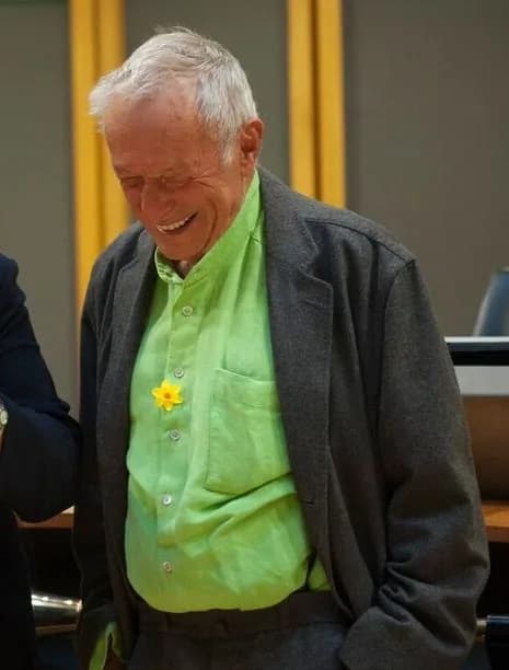 Richard Rogers - Richard Rogers (1 March 2016) at the Senedd, Cardiff, Wales.