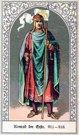 Conrad I of Germany - Die deutschen Kaiser Konrad I.jpg