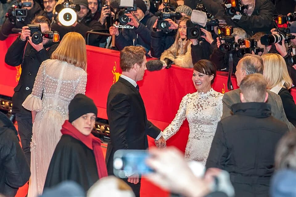 Helen McCrory - Nicole Kidman (from behind), Damian Lewis and his wife Helen McCrory
Premiere of the movie "Queen Of The Desert"