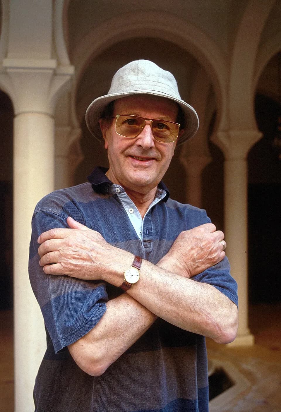 Manoel de Oliveira - Il regista portoghese Manoel de Oliveira alla Mostra del Cinema di Venezia del 1991