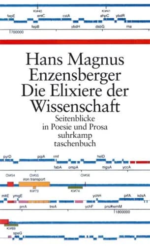 Hans Magnus Enzensberger - Book cover of Hans Magnus Enzensberger "Die Elixiere der Wissenschaft" 2002