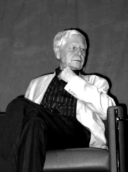 Hans Magnus Enzensberger - Anlässlich des Ablebens von Hans Magnus Enzensberger Bild schwarzweiß gemacht