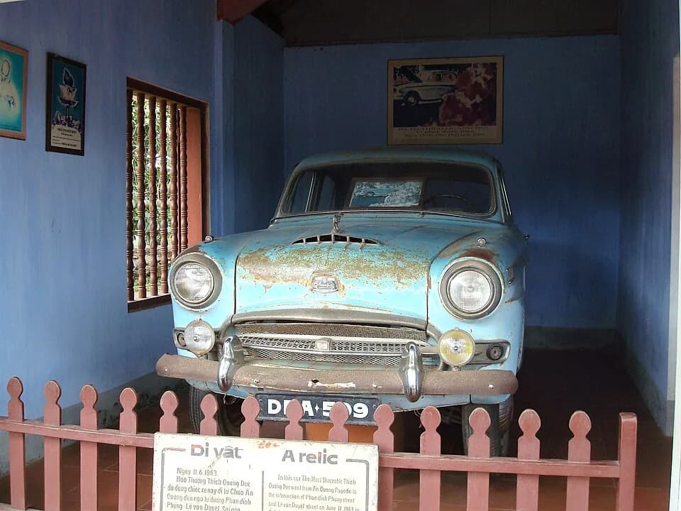 Thích Quảng Đức - Car of Thích Quảng Đức at Thien Mu Pagoda