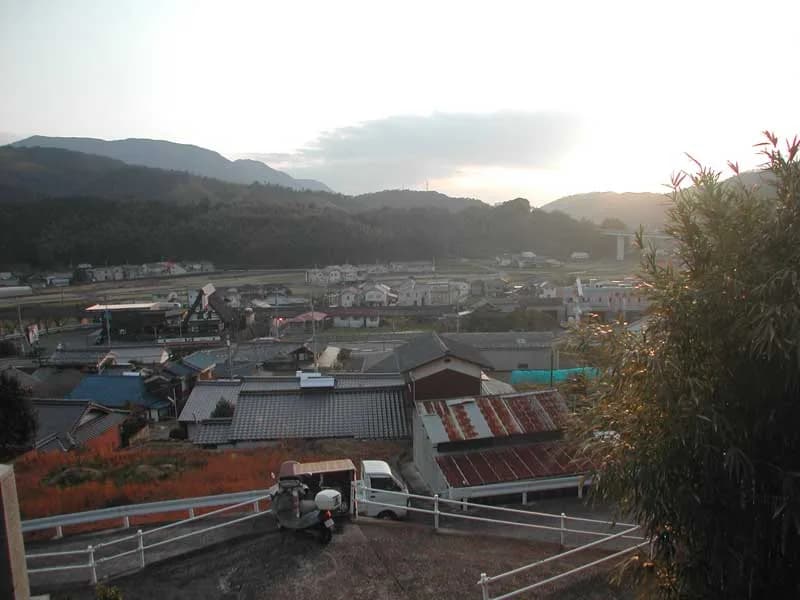 Masanobu Fukuoka - Place of Fukuoka's family home, now farmed in a modern, conventional manner.