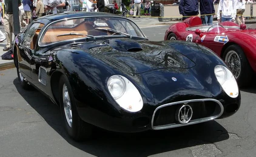 Stirling Moss - 1957 450S Costin/Zagato coupe at Scarsdale (2006).