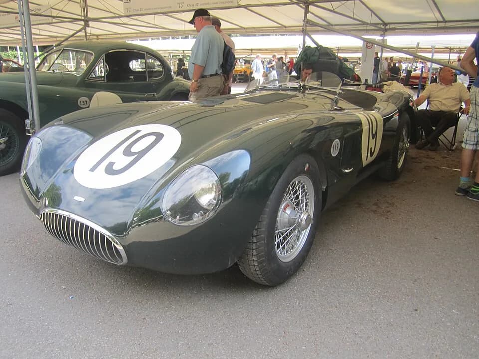Stirling Moss - Sometimes known as the XK120-C.
Competition version of the XK120.
Built from 1951-53 (then D type)
Engine; 3400cc 6 cyl