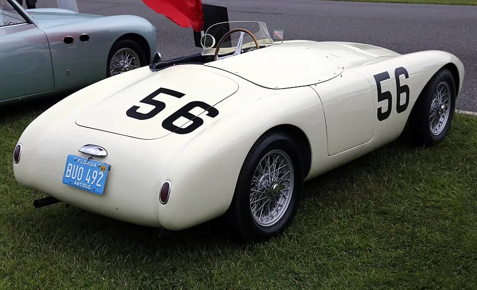 Stirling Moss - 1954 O.S.C.A. MT4 1500 roadster seen at the 2014 Lime Rock Concours d'Élegance. Belongs to the Revs Institute of Naples, FL, was once raced by Stirling Moss who still gets to drive thi
