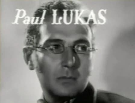 Paul Lukas - Cropped screenshot of Paul Lukas from the trailer for the film Little Women.